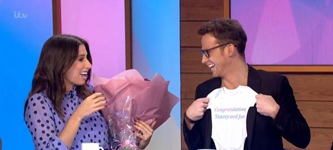 stacey solomon receives baby gifts