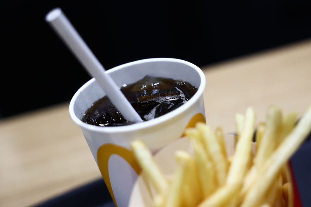 Coca-Cola and french fries 