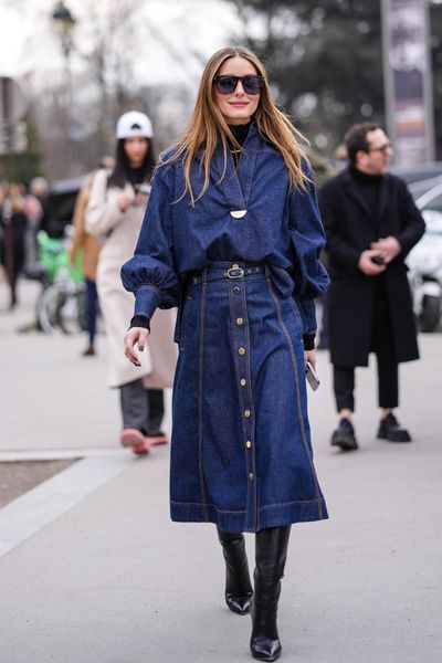 Paris Fashion Week: the chicest AW23 street style looks- see more | HELLO!