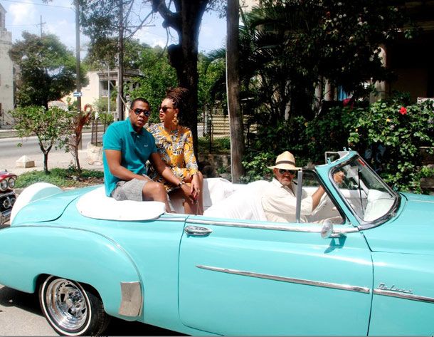 Beyonce and Jay Z in Cuba