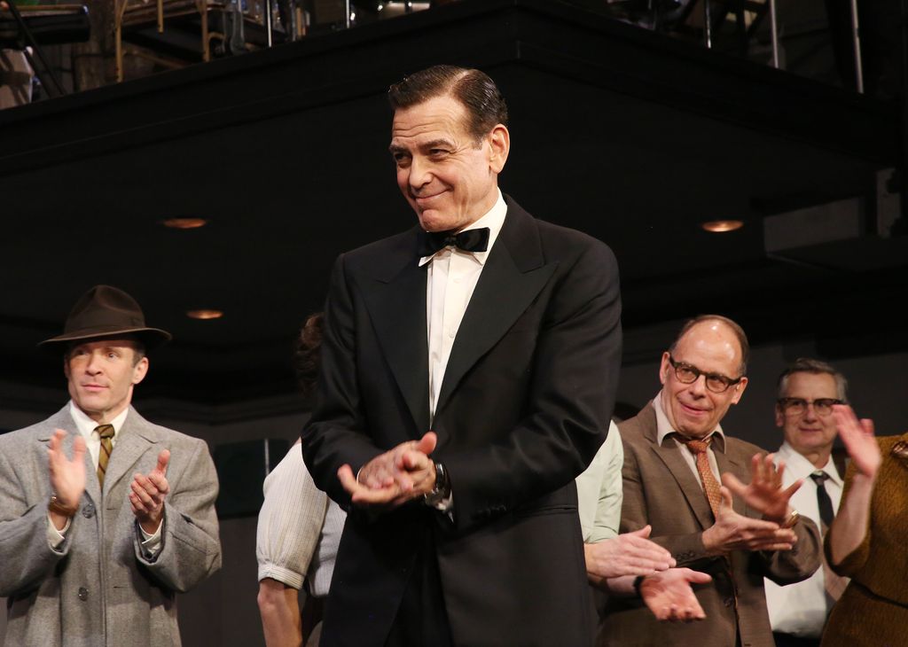 george clooney on stage