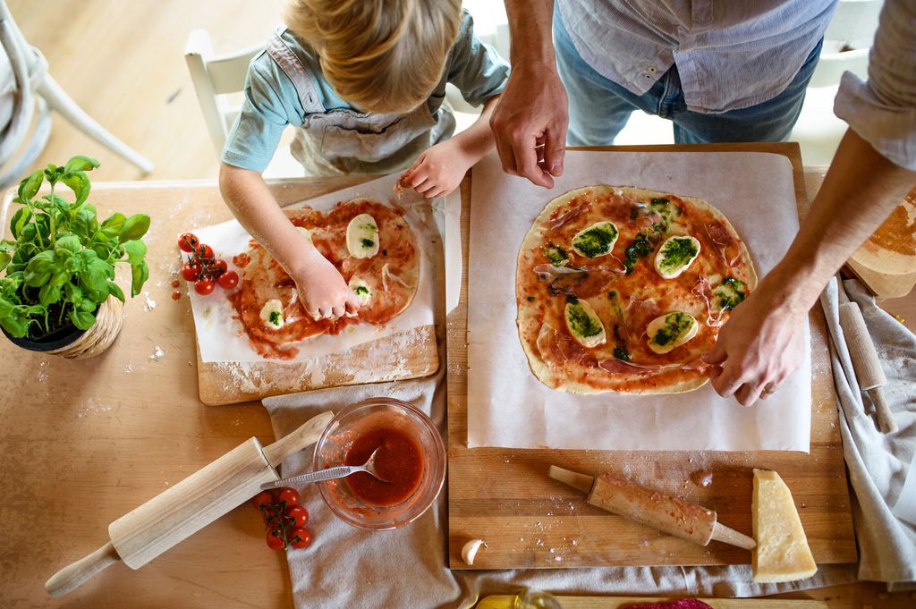 pizza making