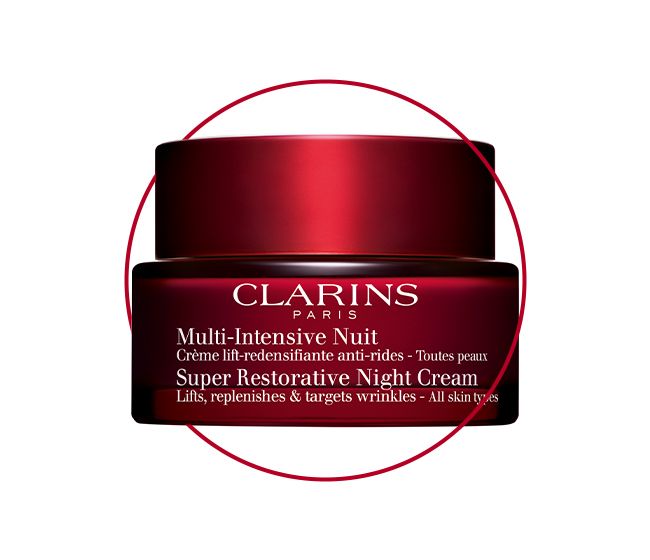 clarins wellness night cream