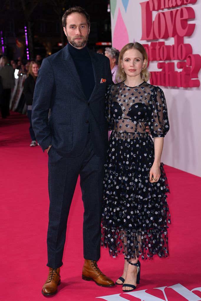 Oliver Chris and Kate Phillips at 'What's Love Got to Do with It?' film premiere, London, UK - 13 Feb 2023