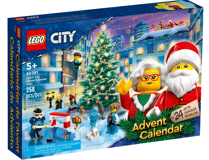 lego city advent calendar 