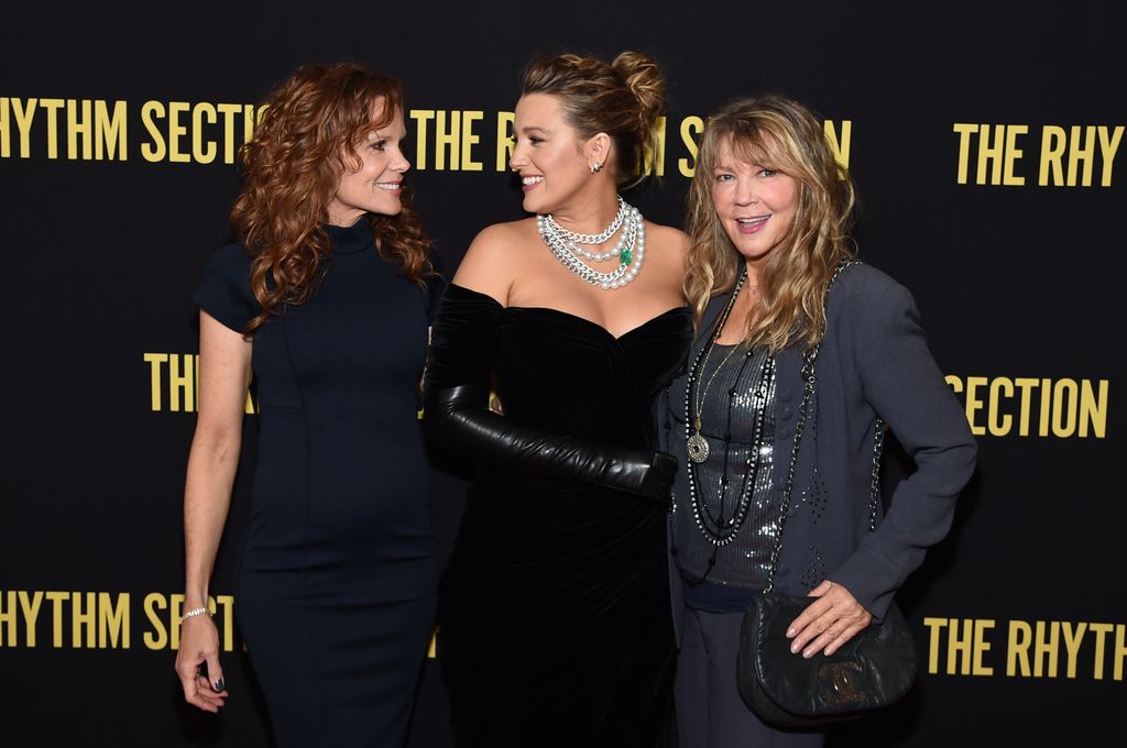  Robyn Lively, Blake Lively, and Elaine Lively attend the screening of "The Rhythm Section" at Brooklyn Academy of Music