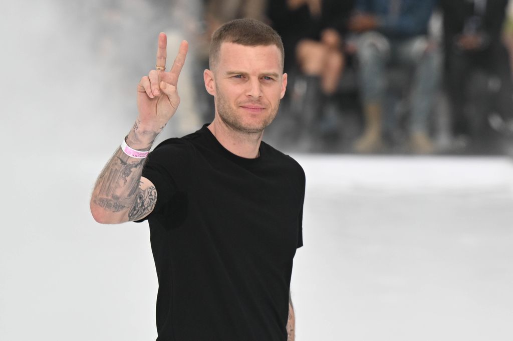 Fashion Designer Matthew M. Williams walks the runway during the Givenchy Menswear Spring Summer 2023 show as part of Paris Fashion Week on June 22, 2022 in Paris, France