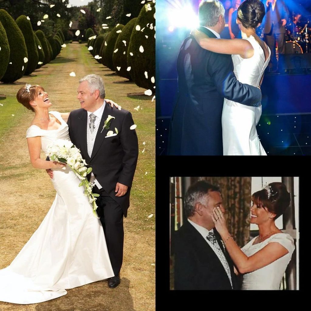 Ruth shared pictures from their wedding day