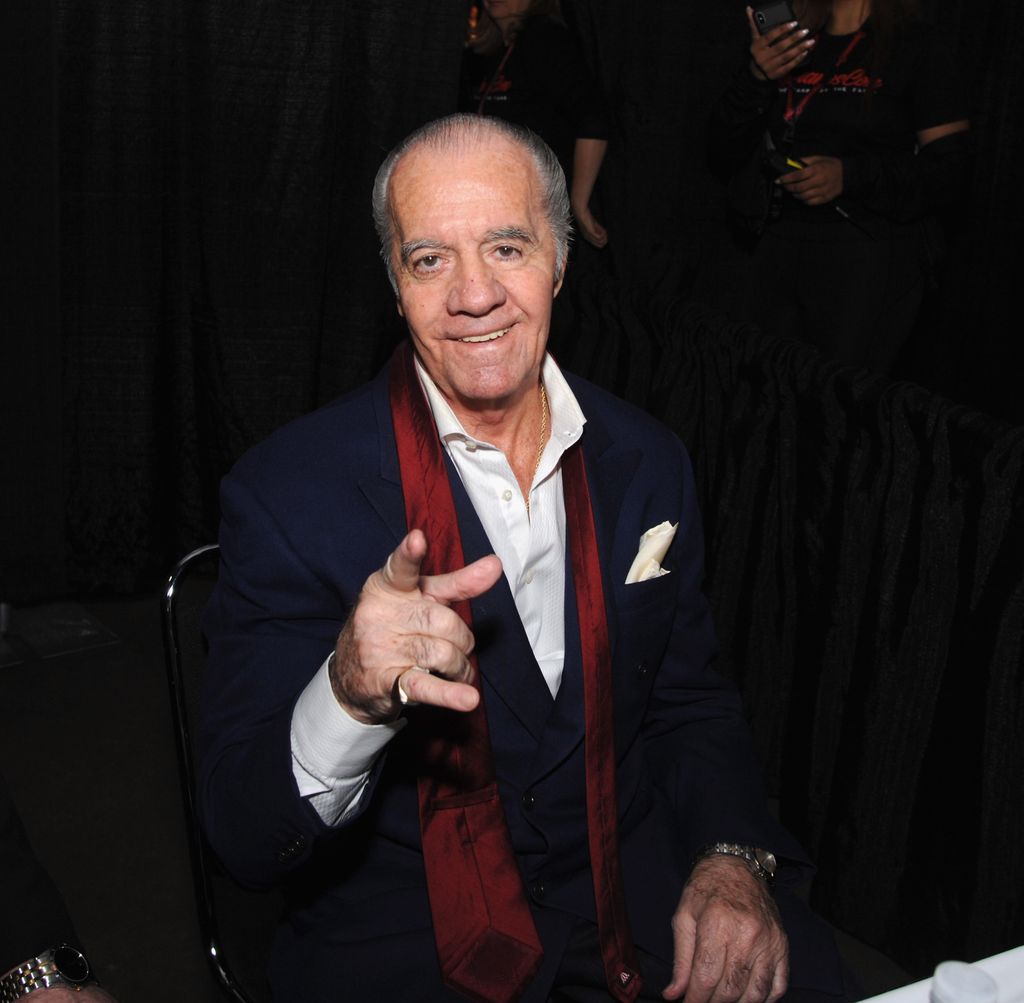 Tony Sirico attends SopranosCon 2019 at Meadowlands Exposition Center on November 23, 2019 in Secaucus, New Jersey.