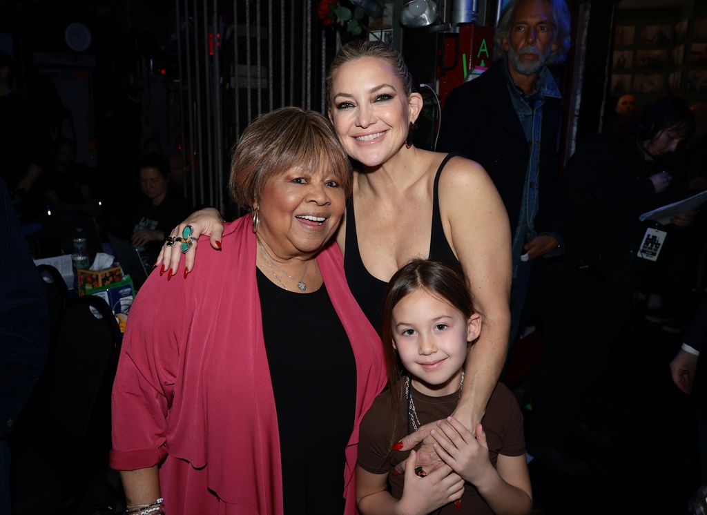 Mavis Staples photographed with Kate Hudson