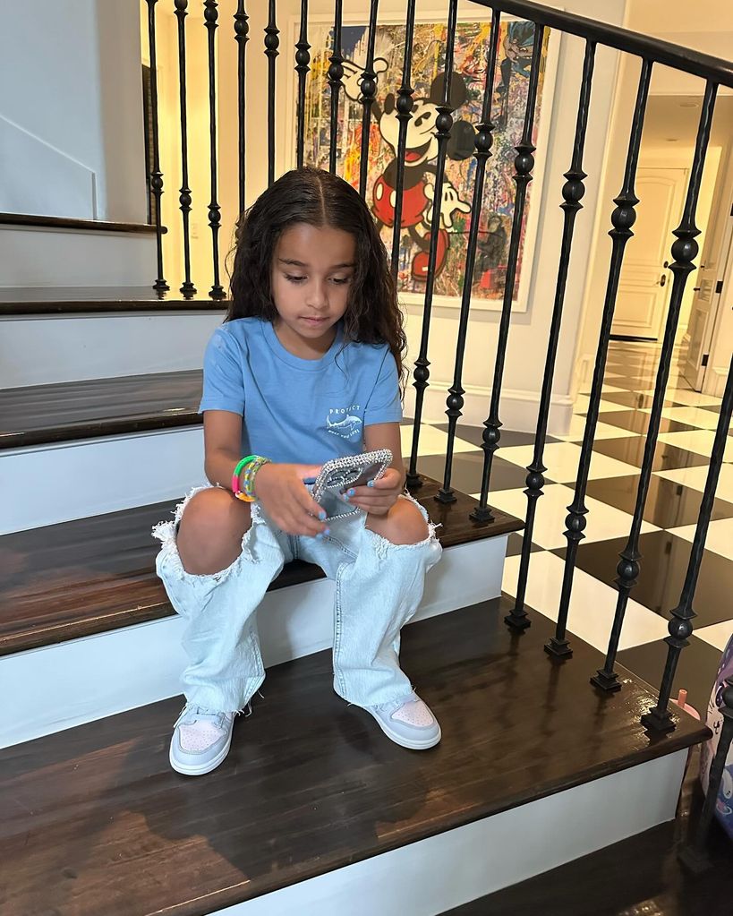 dream kardashian inside hidden hills home