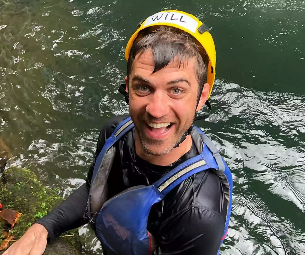 Will Gibson enjoying the outdoors