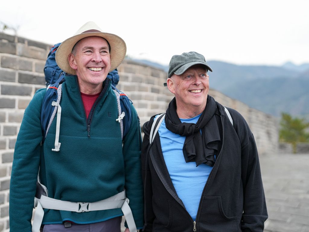 Frères Brian et Melvin