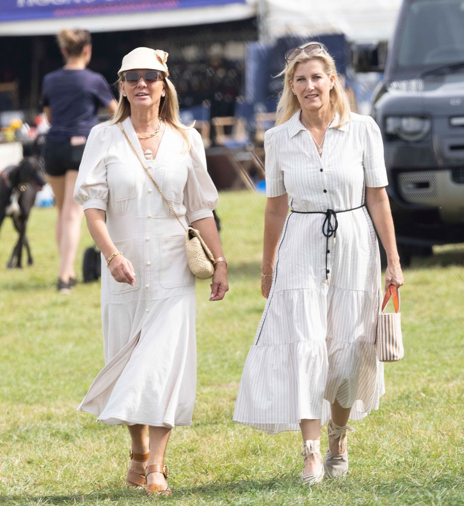 Sophie Duchess of Edinburgh attends the Cornbury House International  Horse Trials on the third day of the event