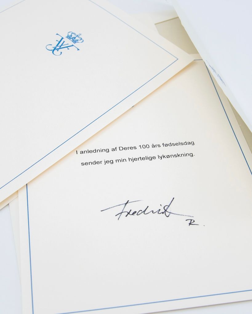 King Frederik X of Denmark's new signature