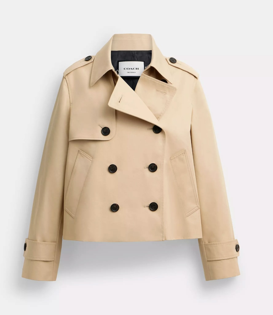 Coach trench coat