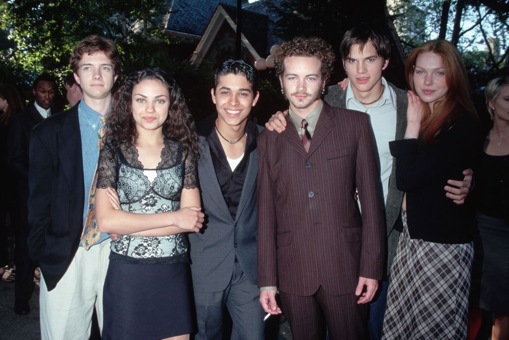 That 70s Show cast at the unveiling of the Fox Broadcasting Company's 1998-1999 prime time program schedule 