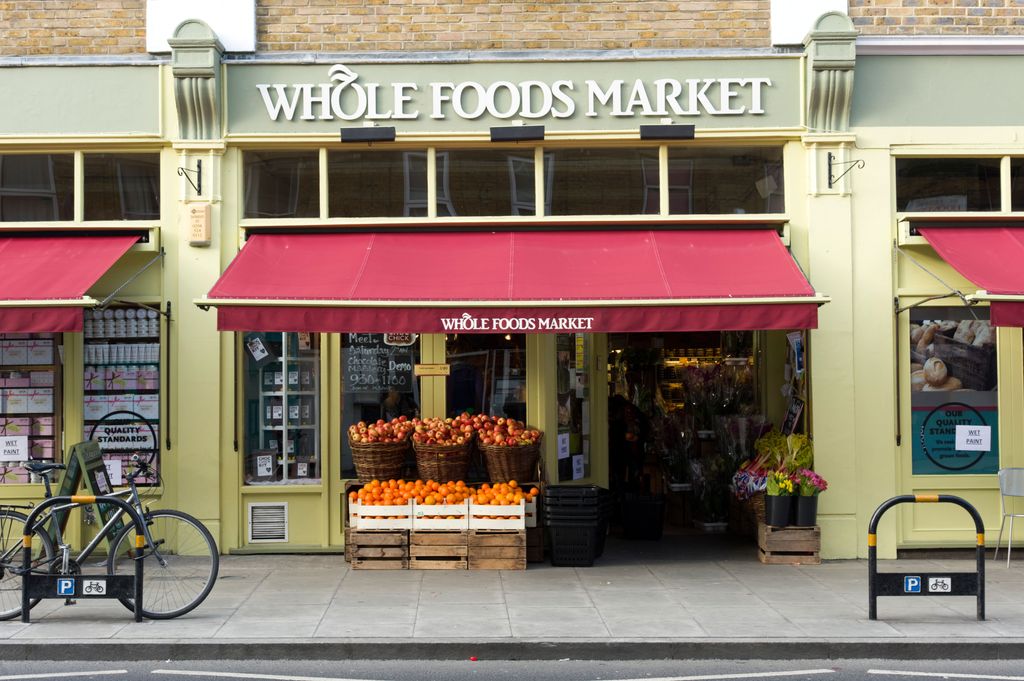 Whole Foods Market in Stoke Newington, London, UK