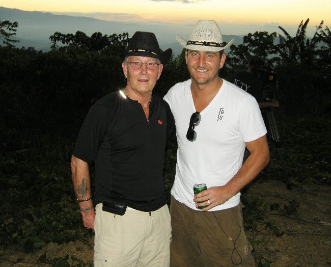 Will Mellor and his father Bill