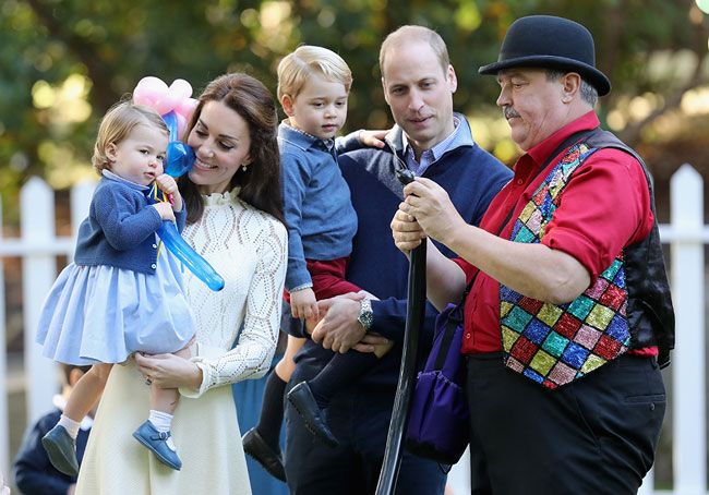 Duke and Duchess of Cambridge in Canada with Prince George and Princess Charlotte