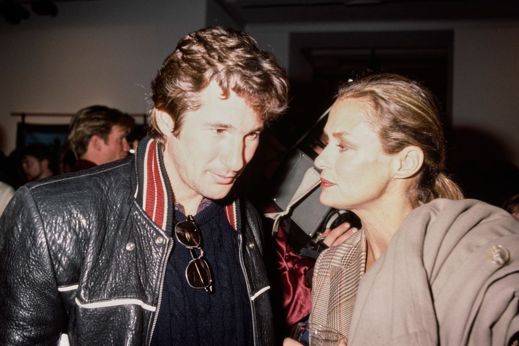 Lauren with Richard Gere in 1987. 