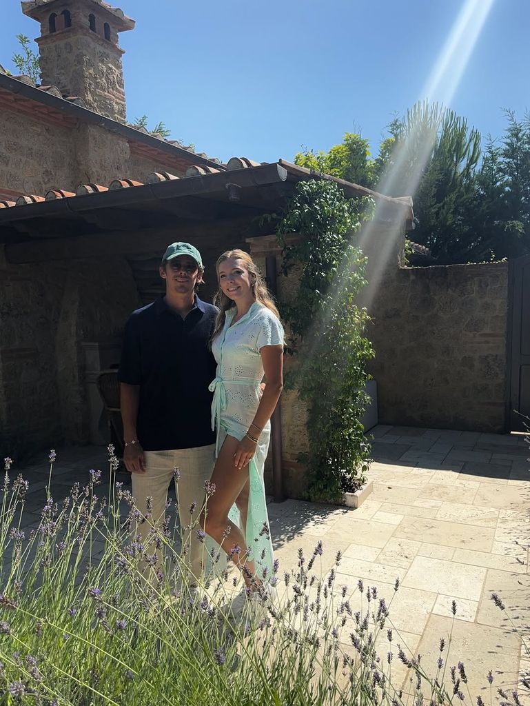 Katie Boulter shares photos from her wedding venue