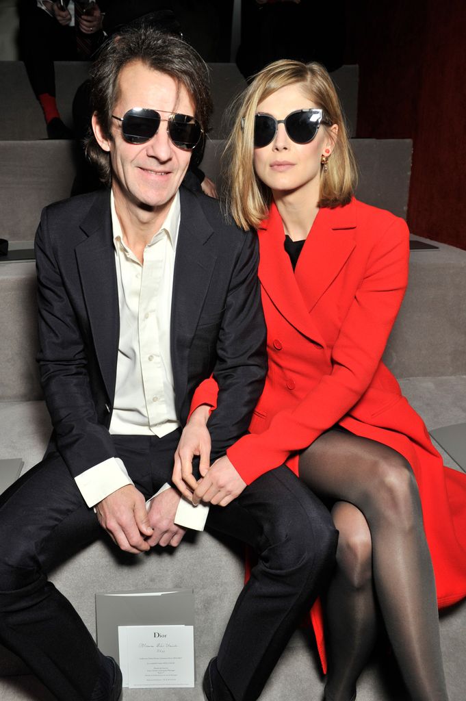 Rosamund Pike and Robie Uniacke in the front row