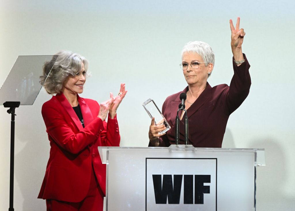 Jane awarded Jamie at the Gala