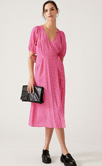 ms pink dress