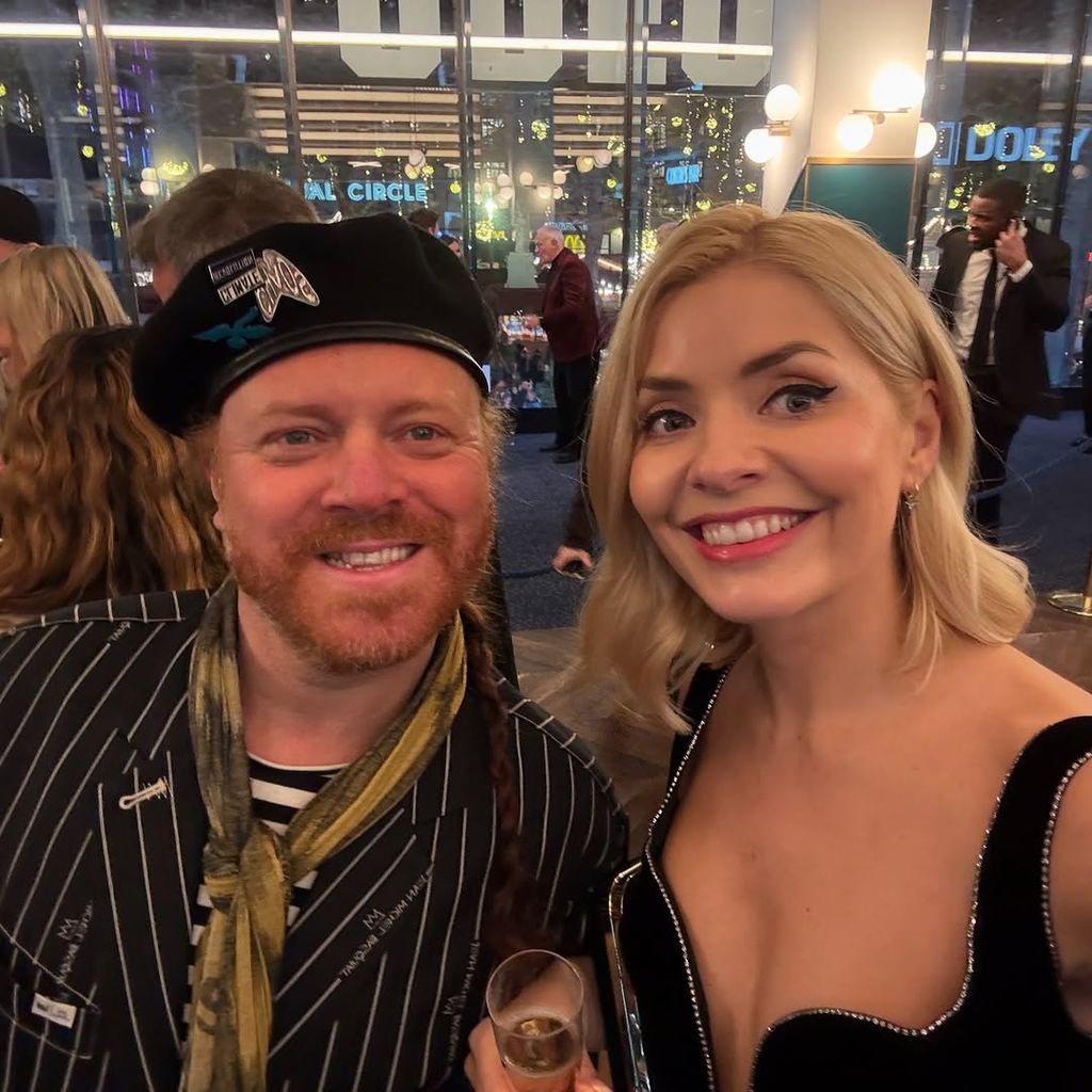 Holly reunited with her Celebrity Juice co-star Leigh Francis, after being a part of the ITV show for 12 years