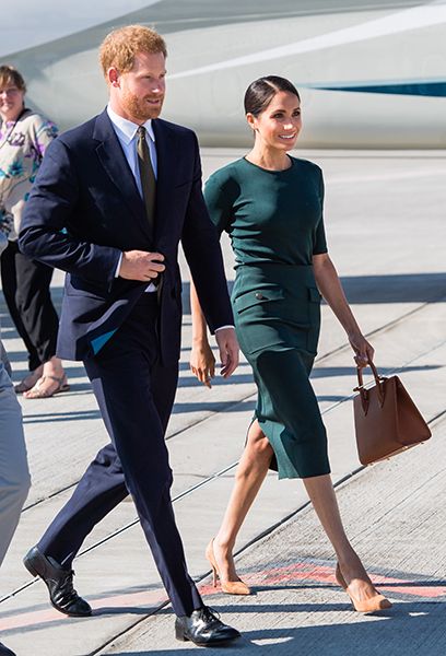 prince harry and meghan arrive in ireland