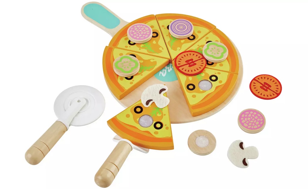 argos top toys wooden pizza