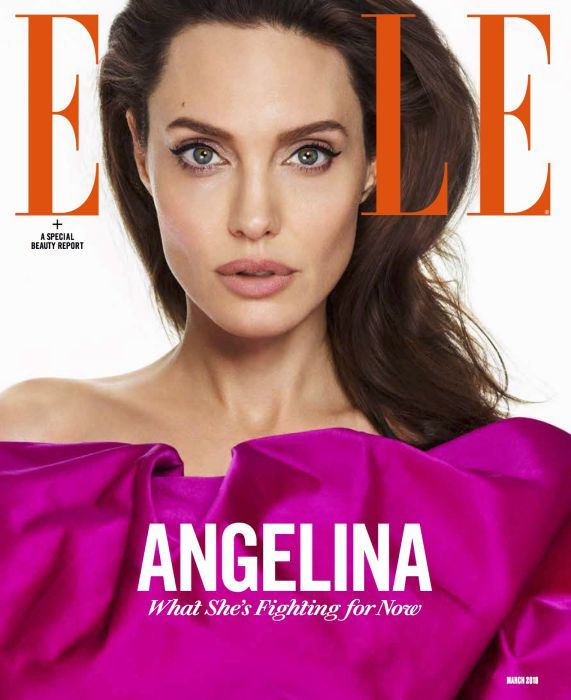 Angelina Jolie Elle cover 1
