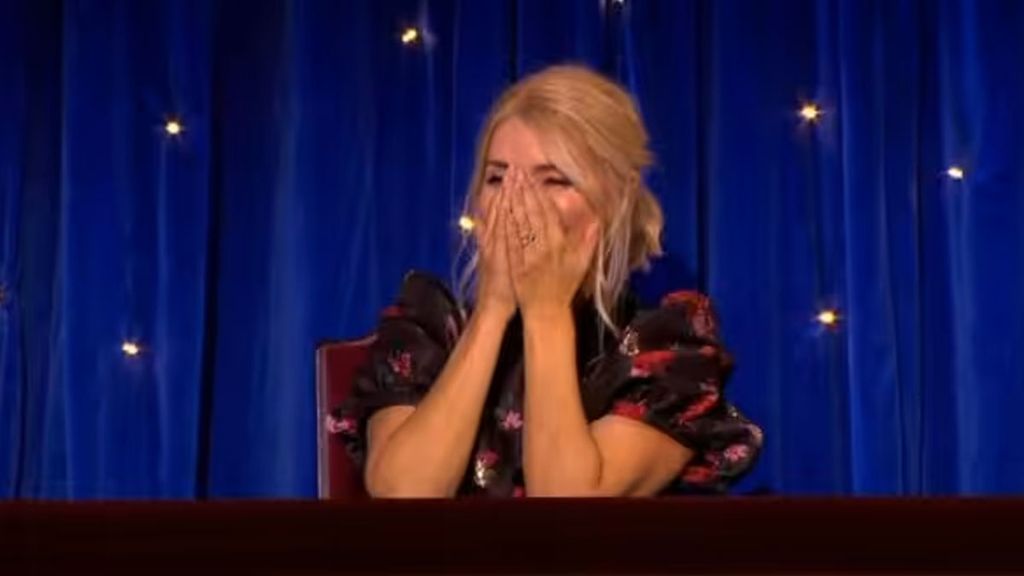 Holly Willoughby on Michael McIntyre's Big Show