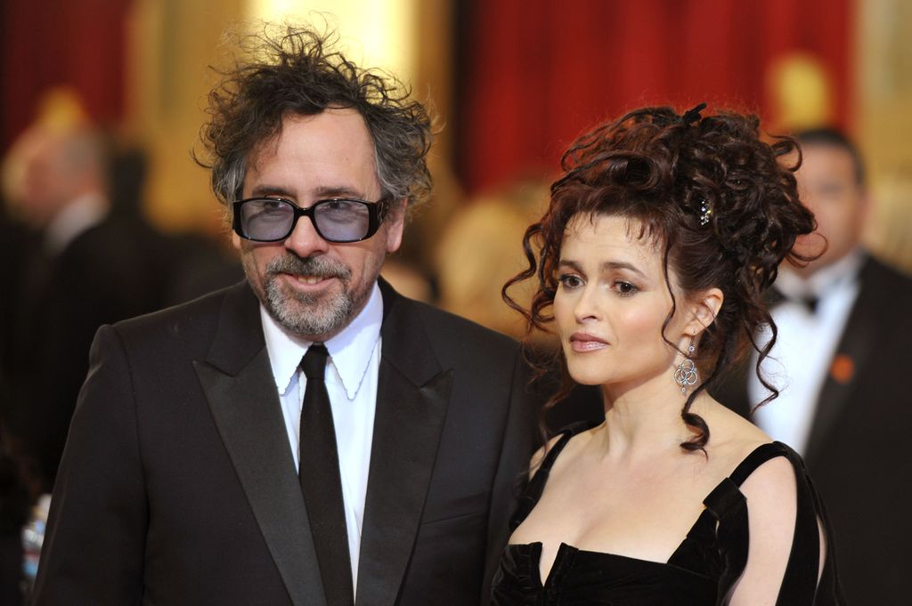 HOLLYWOOD, CA - FEBRUARY 27:  Director Tim Buron (L) and wife actress Helena Bonham Carter arrive at the 83rd Annual Academy Awards held at the Kodak Theatre on February 27, 2011 in Hollywood, California.  (Photo by John Shearer/Getty Images)