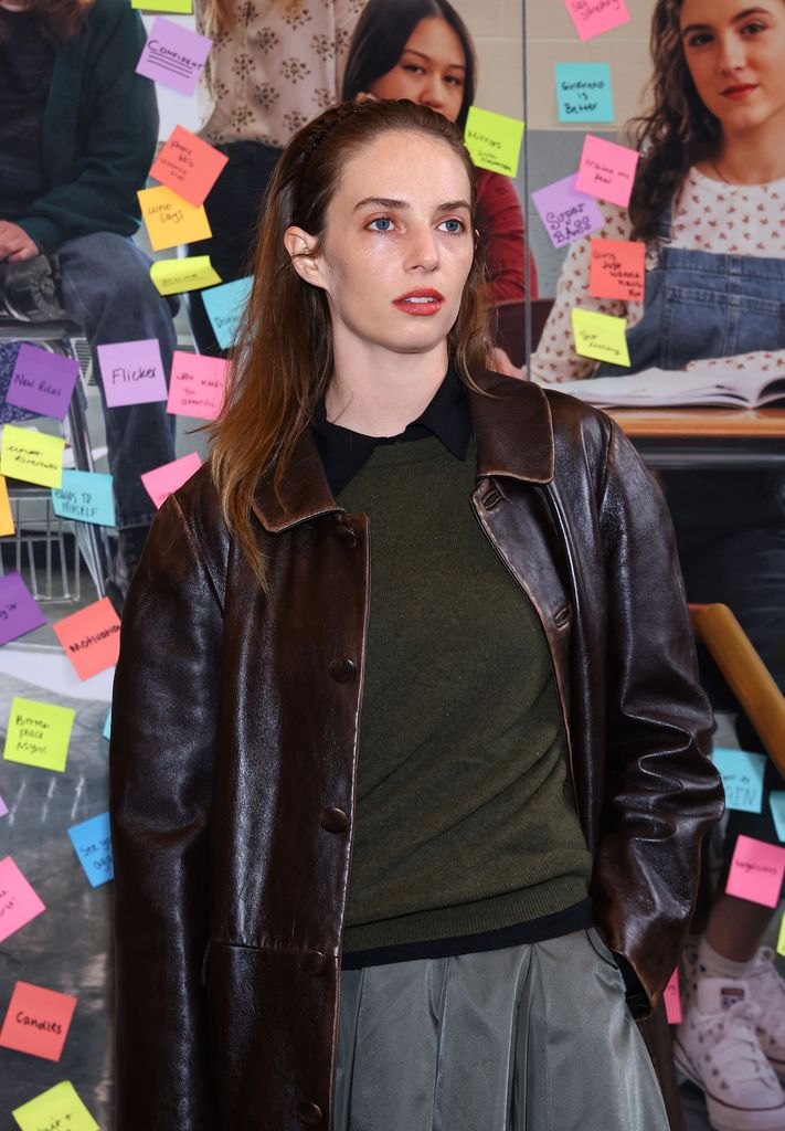 Maya Hawke unveiled her darker hair