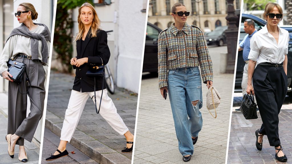 [L-R Alexandra Lapp, Marlies-Pia Pfeifhofer, a fashion week guest, Jennifer Lopez]