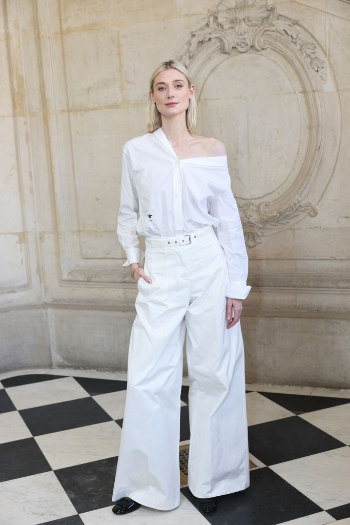 PARIS, FRANCE - JANUARY 22: Elizabeth Debicki attends the Dior Haute Couture show during Paris Fashion Week Spring/Summer 2024 at Musee Rodin on January 22, 2024 in Paris, France. (Photo by Max Cisotti/Dave Benett/Getty Images)