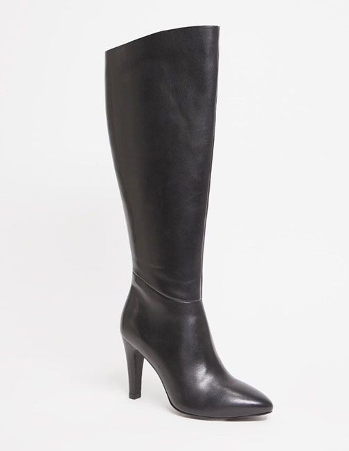 leather zip up boots jd williams