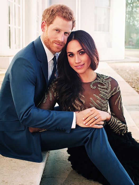 prince harry meghan markle official engagement photos