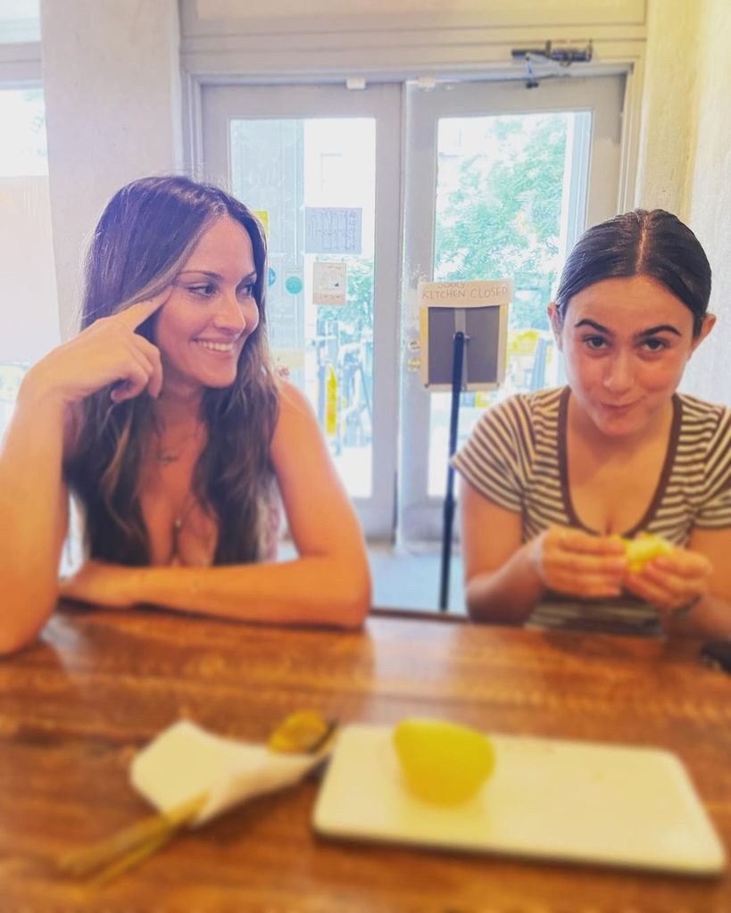 Courteney Cox and David Arquette's daughter Coco seen in a photo with step-mom Christina Arquette ahead of departure for college