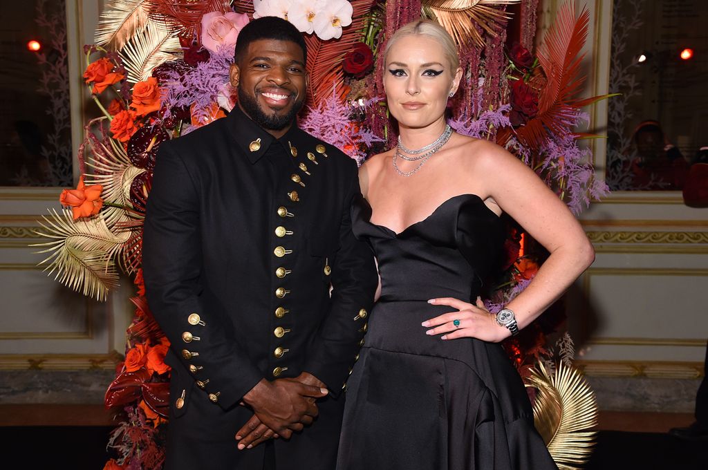 PK Subban and Lindsey Vonn attend as Harper's BAZAAR celebrates "ICONS By Carine Roitfeld" at The Plaza Hotel presented by Cartier - Inside on September 06, 2019