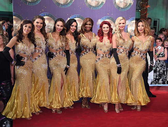 strictly come dancing professional dancers female