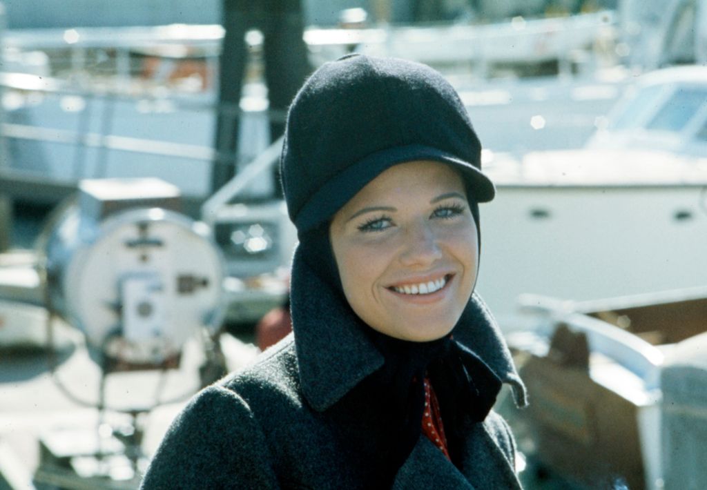 An 80s star was recently spotted on a stroll with her dog