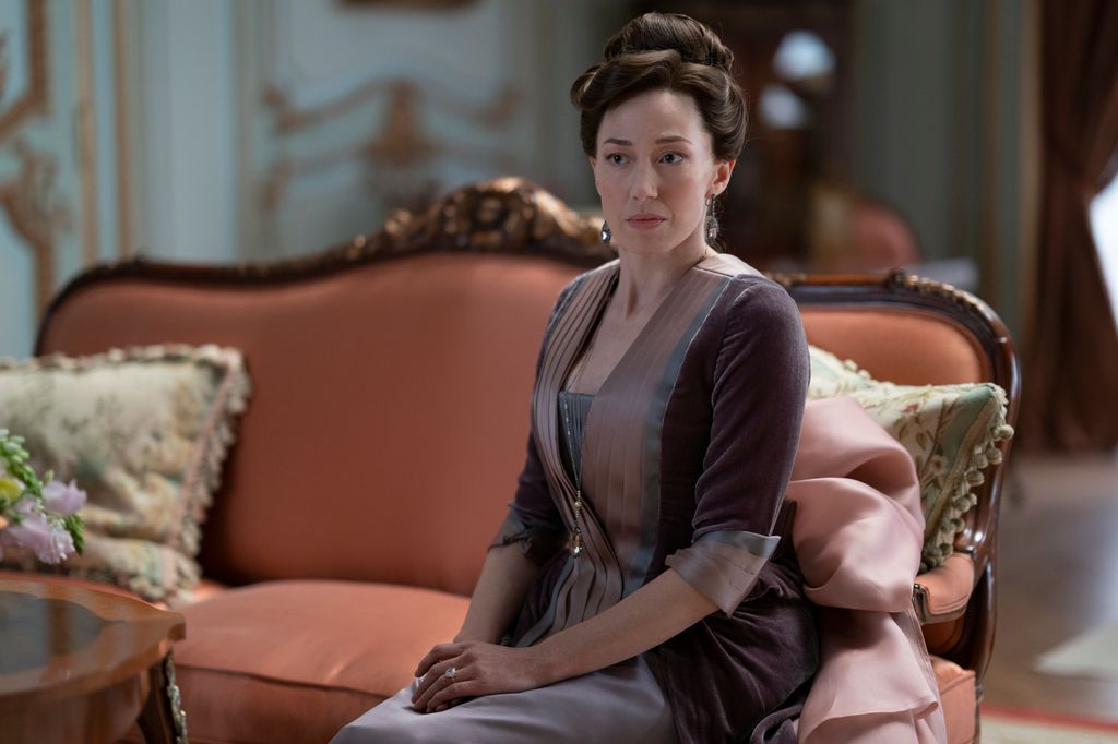 Carrie Coon as Bertha Russell in The Gilded Age