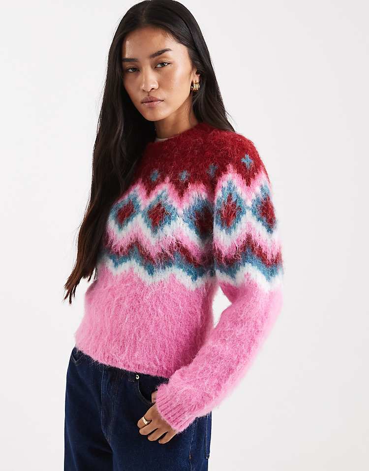 ASOS fair isle jumper