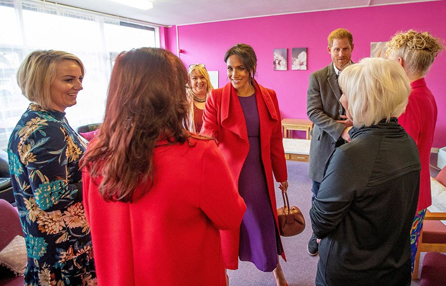 meghan markle at wirral