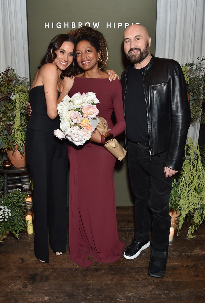 Meghan, Duchess of Sussex, Kadi Lee, Serge Normant at the Highbrow Hippie Launch Party