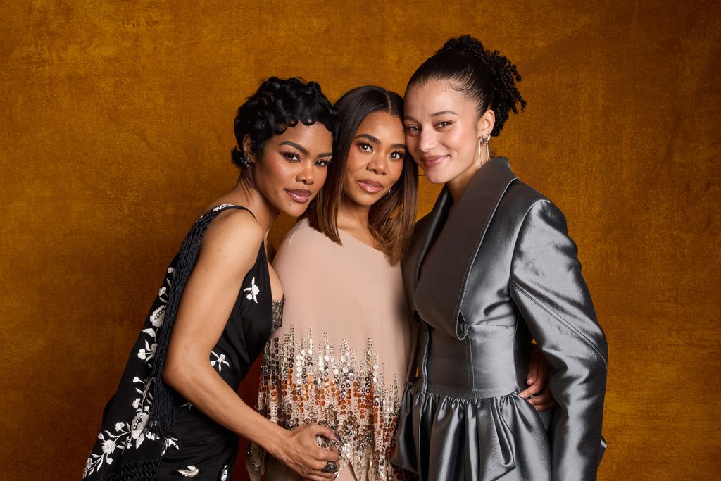 Teyana Taylor, Regina Hall and Chase Infiniti at the Critics Choice Association 8th Annual Celebration 