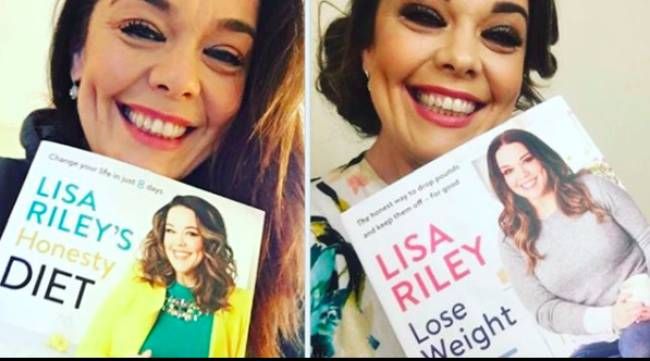 lisa riley weight loss book